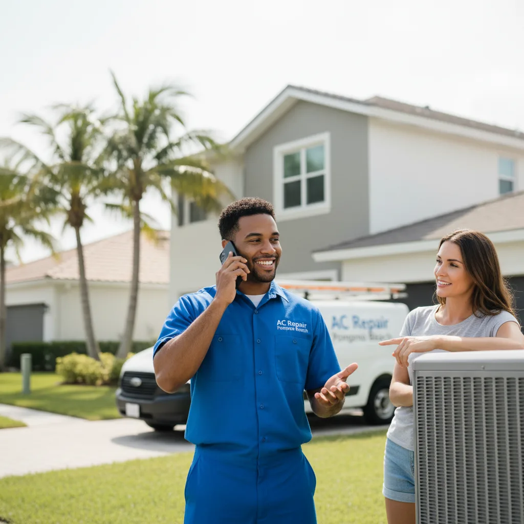 AC Repair Pompano Beach customer support in Surprise